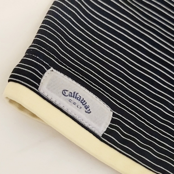 Callaway Mens Golf X Series Polo L Short Sleeve Black Opti Dri Fit - Picture 2 of 9